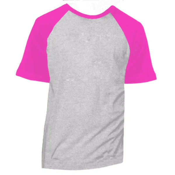 Camiseta Adulto Personalizada - Raglan Cinza Mescla (Verifique com um vendedor qual cor está disponivel) - Image 4